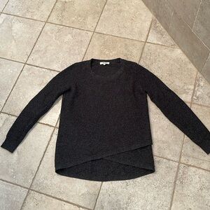 Madewell charcoal gray sweater